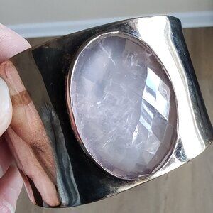 Vintage Cuff with Faux Stone